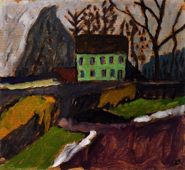 Hause In Schwabing by Gabriele Münter