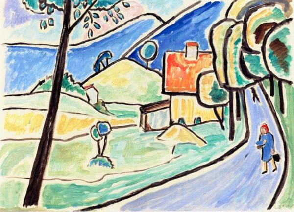 Landscape by Gabriele Münter