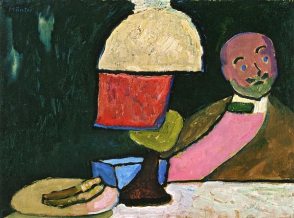 Listening by Gabriele Münter