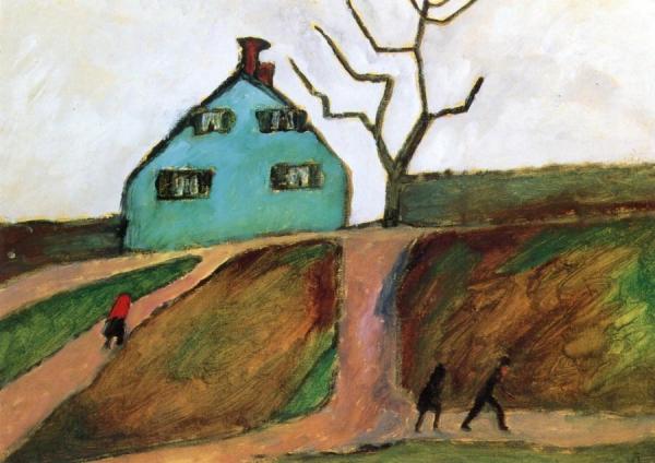 Little Green House by Gabriele Münter