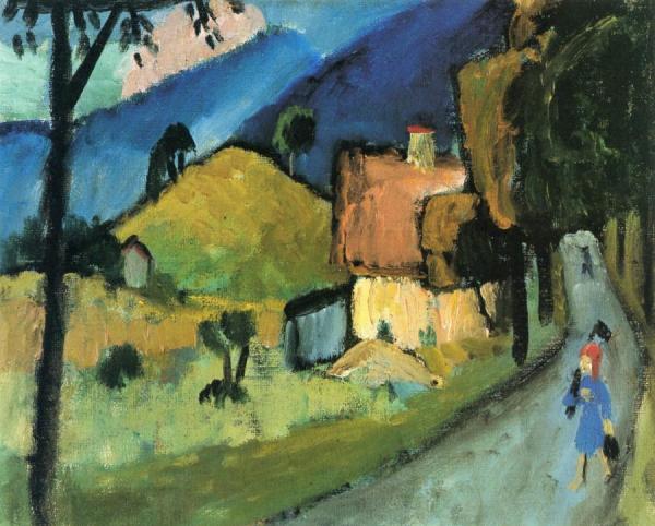 Little Red Riding Hood by Gabriele Münter