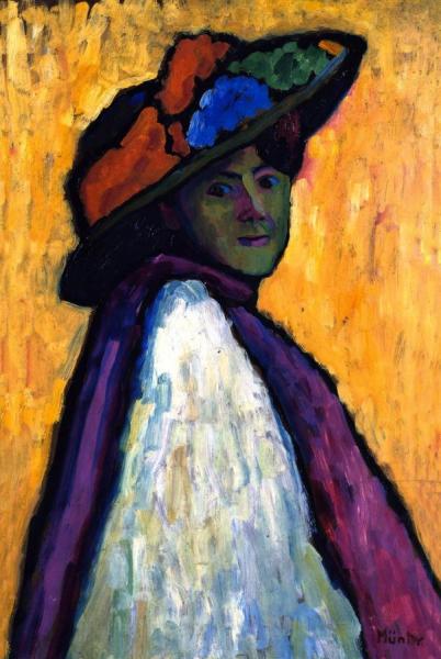 Marianne Von Werefkin by Gabriele Münter