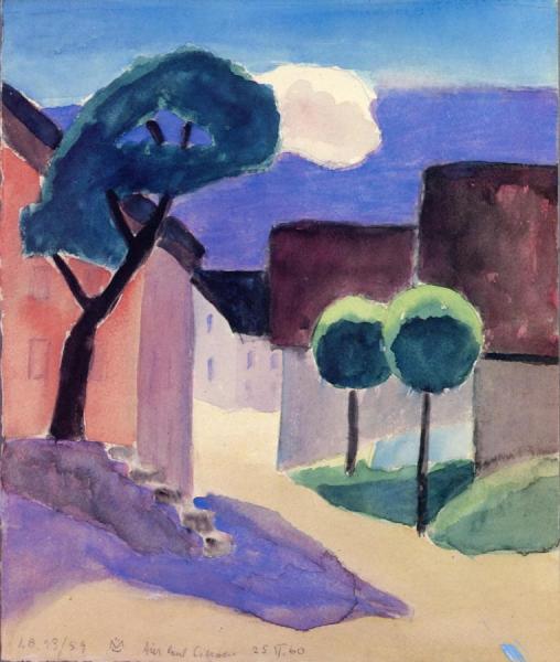 Murnau Burggraben by Gabriele Münter