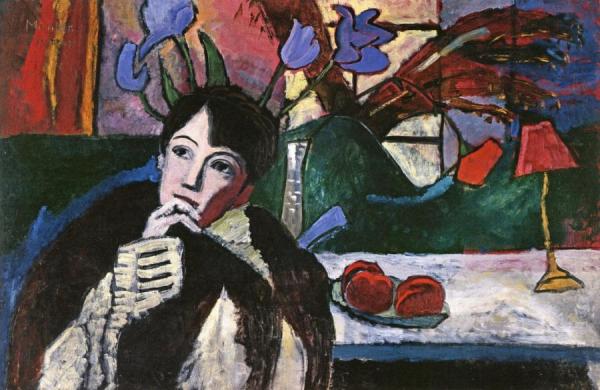 Reflecting by Gabriele Münter