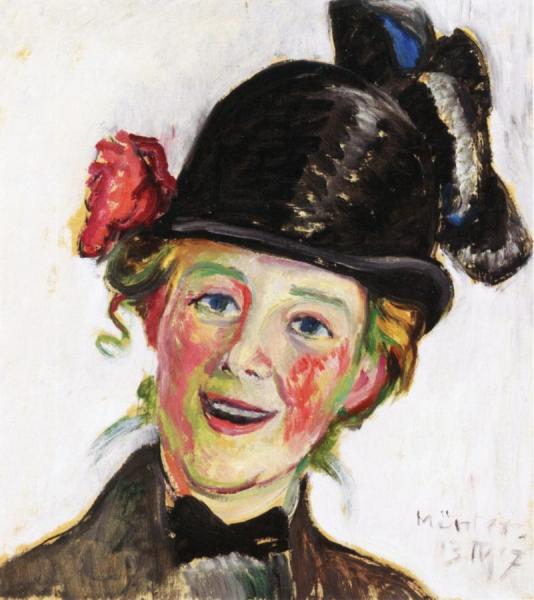 Rosen by Gabriele Münter