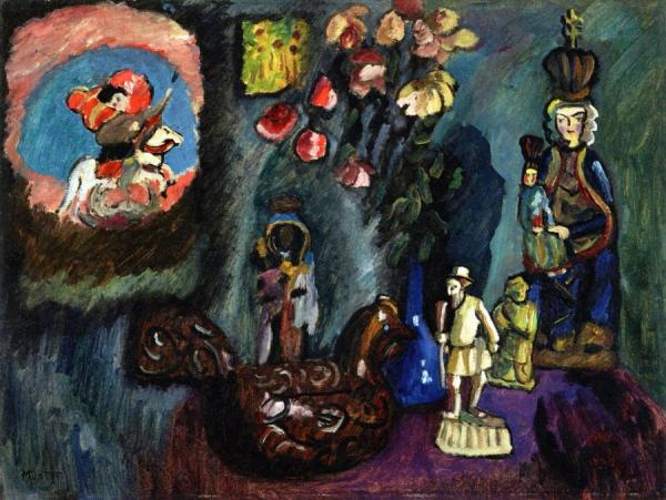 Still Life With St. George by Gabriele Münter