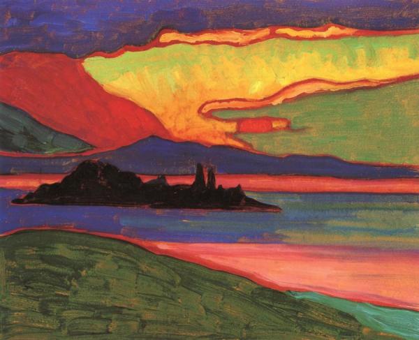Sunset Over Staffelsee by Gabriele Münter