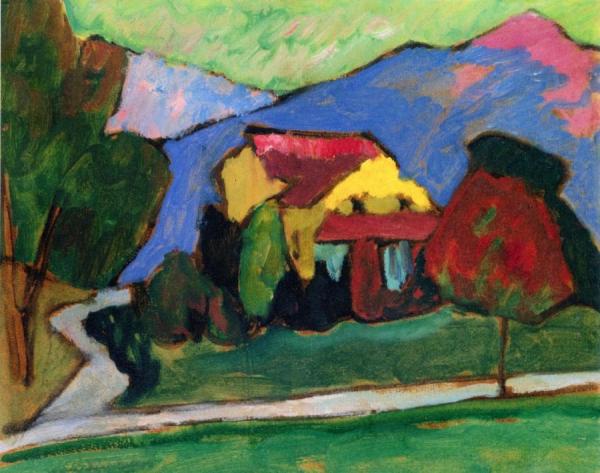 The Yellow House by Gabriele Münter