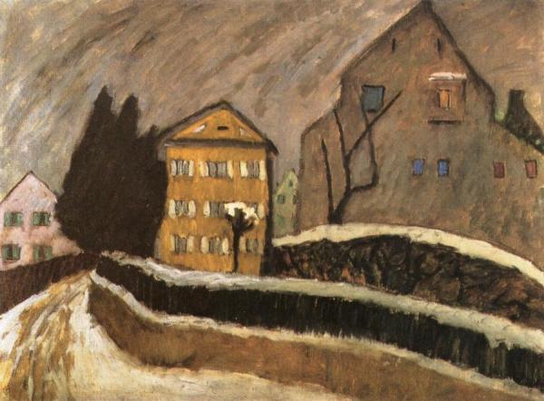The Yellow House by Gabriele Münter