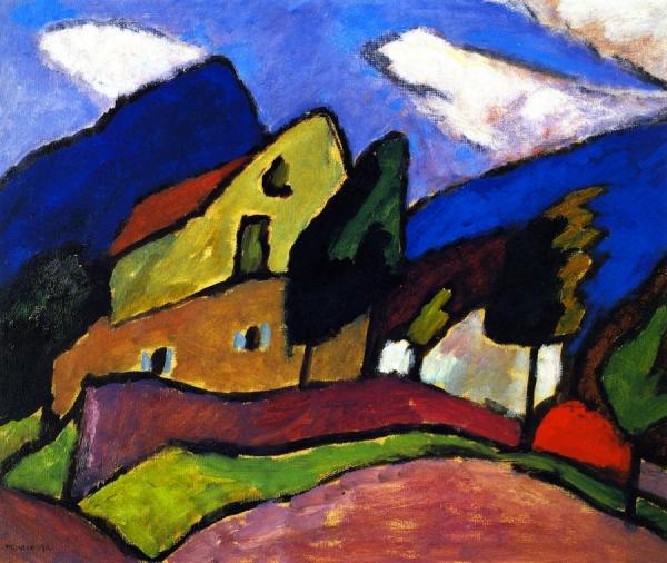 Gabriele Münter Wind And Clouds