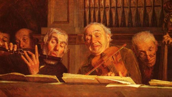 Five Members Of An Orchestra by Gaetano Bellei