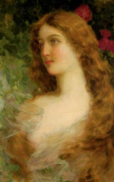 Portrait Of A Woman by Gaetano Bellei