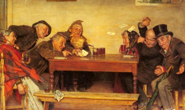 The Card Game by Gaetano Bellei