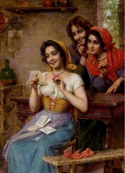 The Love Letter by Gaetano Bellei