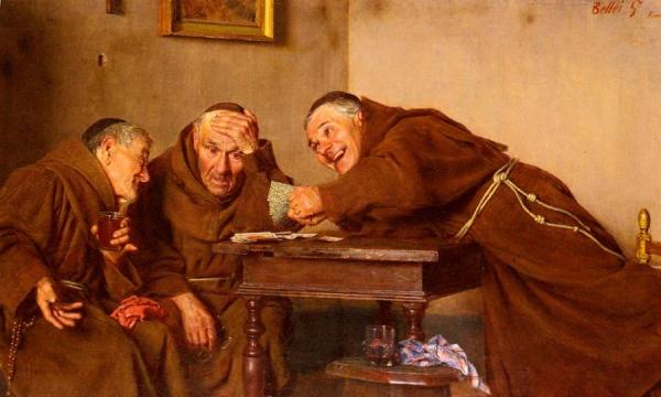 The Winning Hand by Gaetano Bellei Oil Painting Reproductions