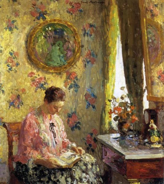 Gari Melchers Lady Reading