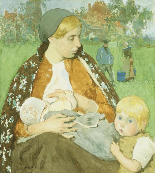 Madonna Of The Fields by Gari Melchers