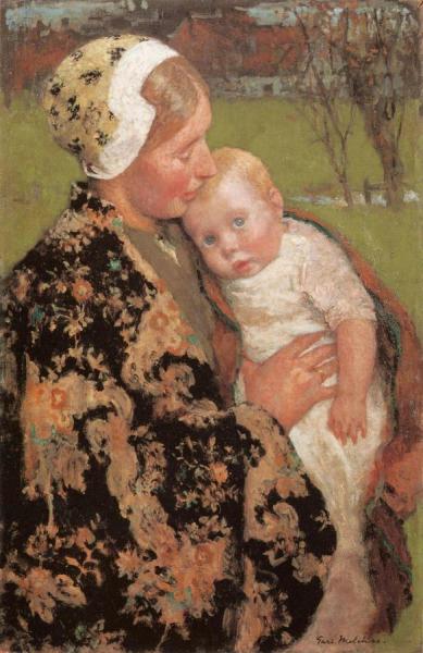 Motherhood by Gari Melchers
