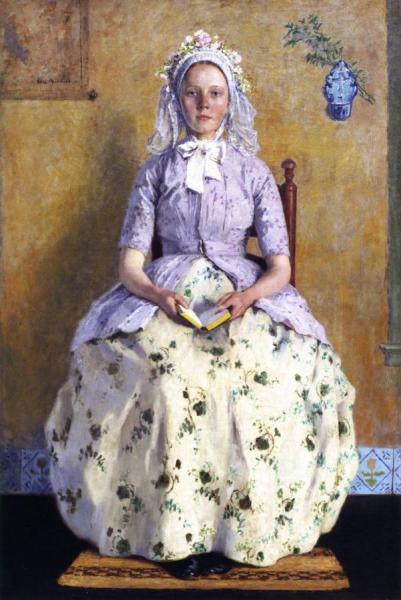 The Communicant by Gari Melchers