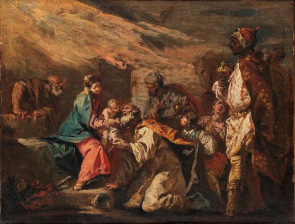 Gaspare Diziani The Adoration Of The Magi