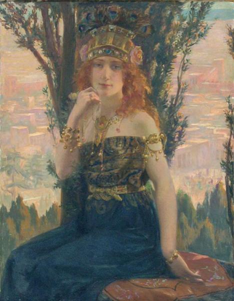 Helen Of Troy by Gaston Bussiere