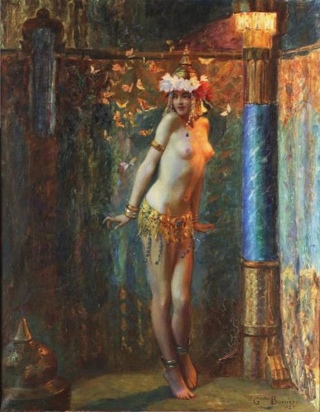 The Butterflies by Gaston Bussiere