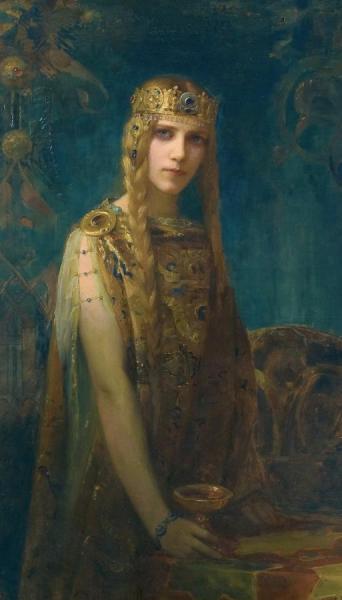The Celtic Princess by Gaston Bussiere
