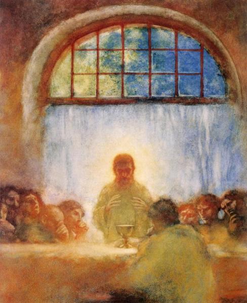 The Last Supper by Gaston La Touche Oil Painting Reproductions