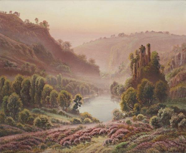 Landscape by Gaston Vincent Anglade