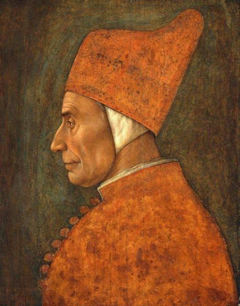 Portrait Of A Doge by Gentile Bellini