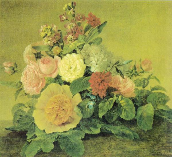 Flower Still Life by Georg Friedrich Kersting
