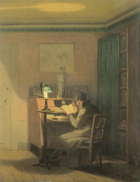 Georg Friedrich Kersting The Elegant Reader