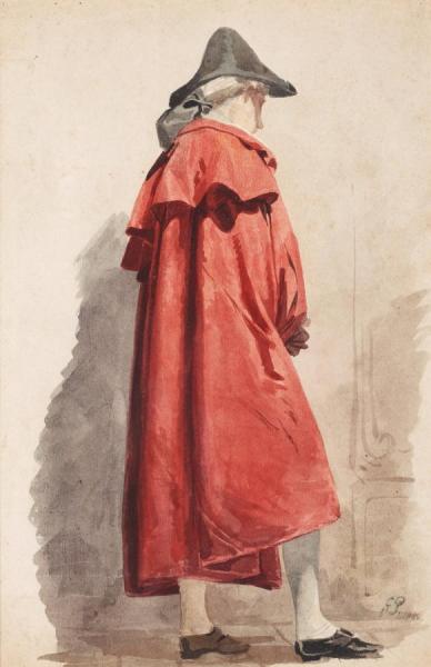 Historiserande Figurstudier Ii (4 Studies) by Georg Pauli