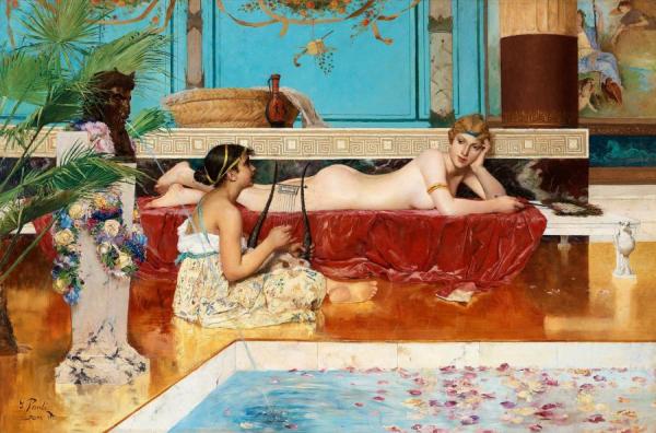 Roman Bath by Georg Pauli