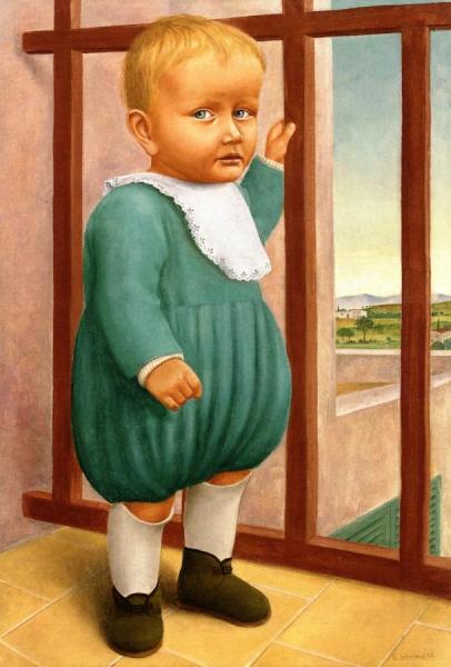 Peter In Sicily by Georg Schrimpf