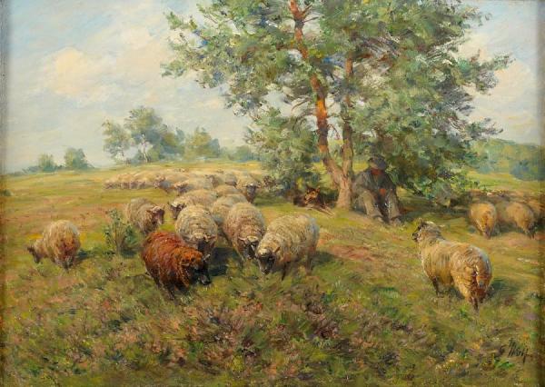 In The Midday Sun by Georg Wolf