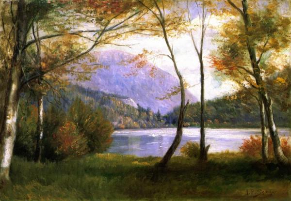 Franconia Notch by George Albert Frost