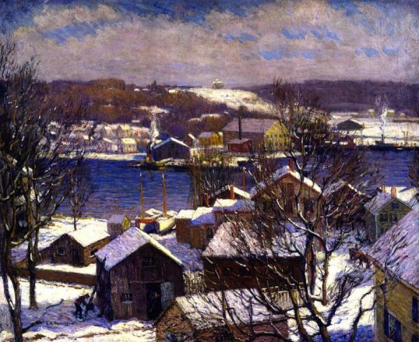 George Albert Thompson Mystic River, Connecticut