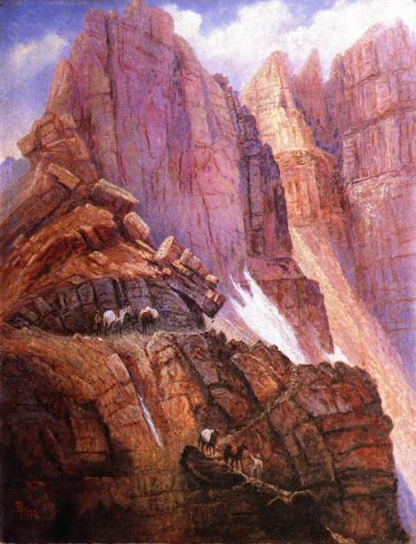 Dead Horse Pass (also Known As Mountain Landscape) by George Beard