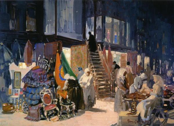 Allen Street by George Benjamin Luks