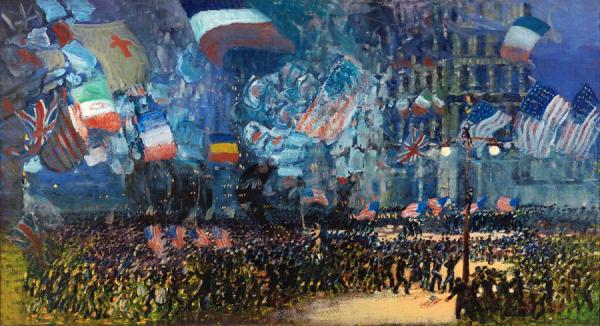 Armistice Night by George Benjamin Luks