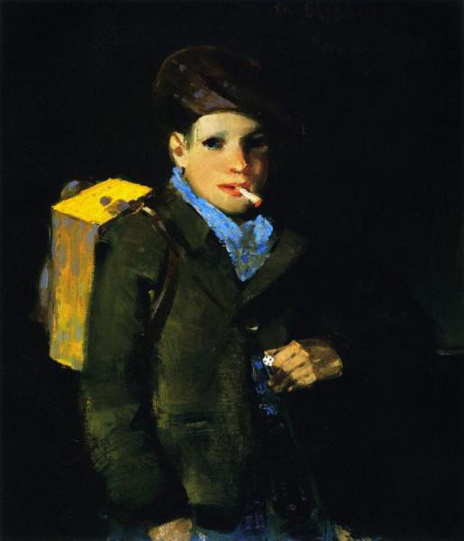 Boy With Dice by George Benjamin Luks