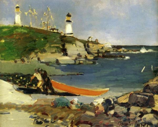 Hannaford's Cove by George Benjamin Luks