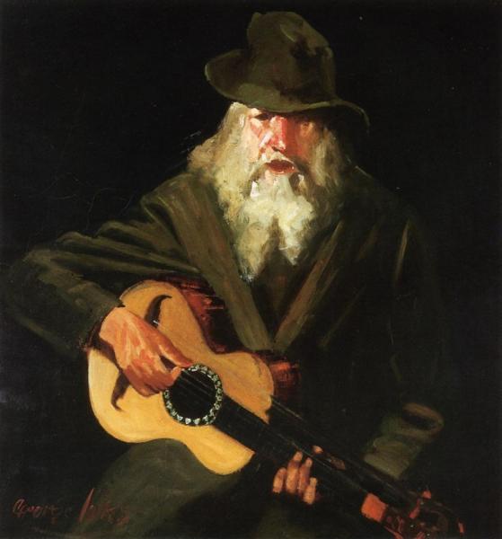 Hobo Musician by George Benjamin Luks