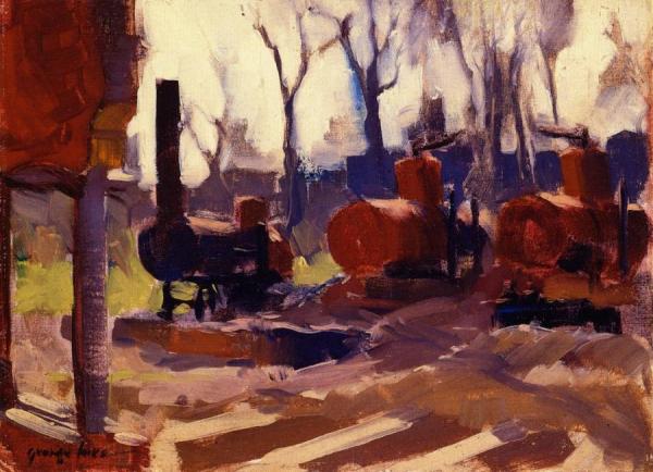 Industrial Landscape by George Benjamin Luks