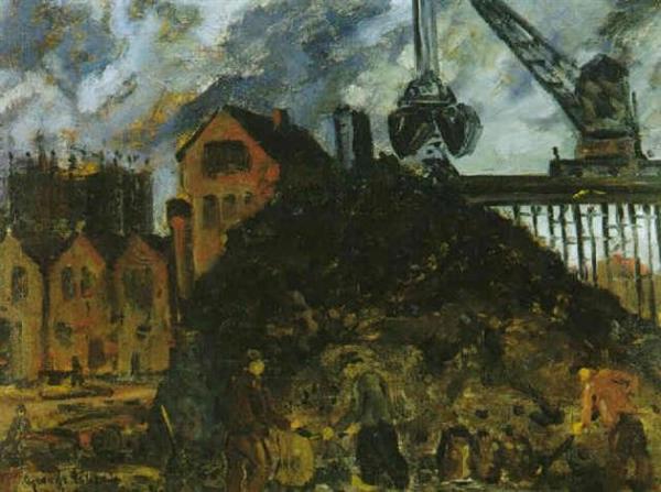 Mahanoy City, Pennsylvania by George Benjamin Luks