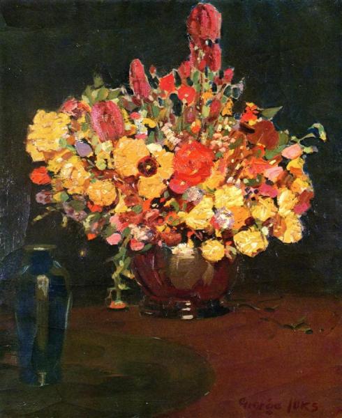 October Flowers by George Benjamin Luks