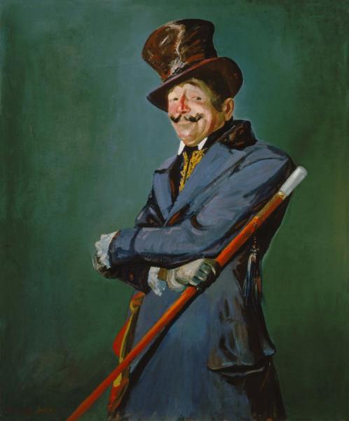 Otis Skinner As Col,philippe Bridau by George Benjamin Luks