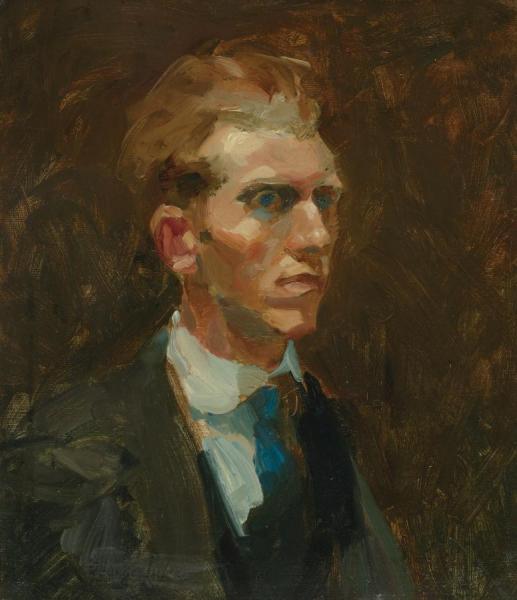 Portrait Of A Young Man by George Benjamin Luks
