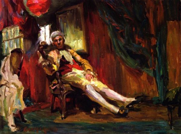 Portrait Of An Actor by George Benjamin Luks